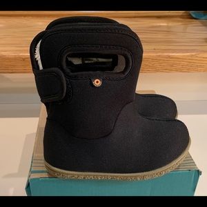 Baby Bogs Black Winter Boots
